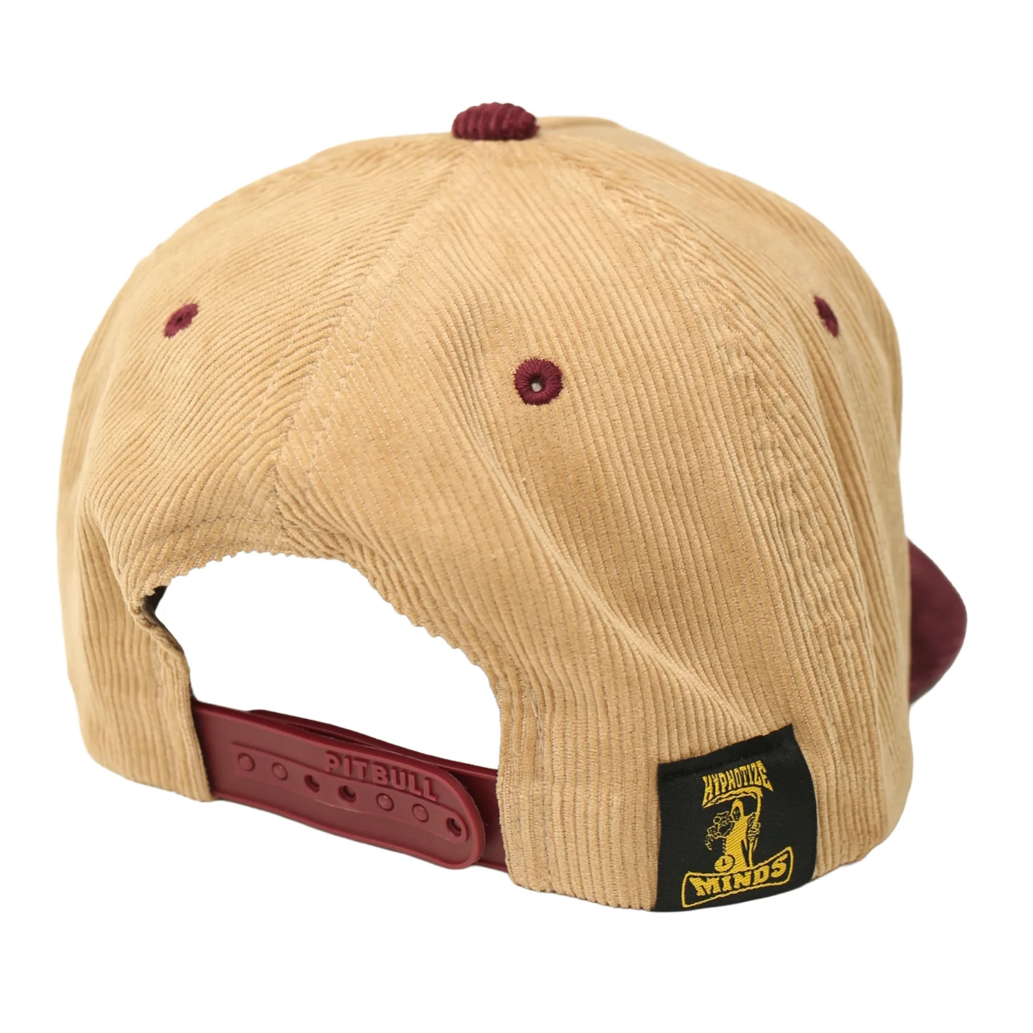 Snapback "Triple Hyp" Cream/Purple Corduroy - Image 4